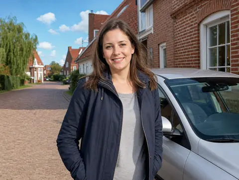 Verkäufer aus Bad Nauheim mit dem verkauften Fahrzeug